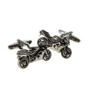 【送料無料】メンズアクセサリ―　スポーツバイクピューターメンズカフスボタンカフリンクスenglish made sport bike pewter mens cufflinks cuff links gift