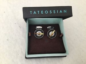 【送料無料】メンズアクセサリ―　プロペラメンズカフスボタン listingtateossian stunning propeller mens cufflinks bnwb