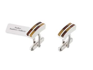 【貨物輸送無料】メンズ付属物― バルトスターリングシルバーカフスボタンnatural baltic amber sterling silver 925 cufflinks hand engraving