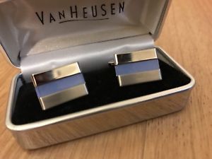 【貨物輸送無料】メンズ佩び物― ヴァンカフリンクスボックスブランドvan heusen cufflinks  brand  インチ box