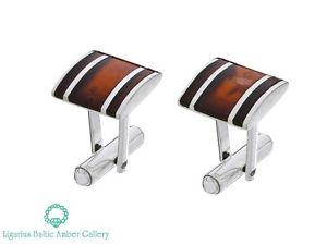 【送料無料】メンズアクセサリ―　バルトスターリングシルバーカフスボタン listingnatural baltic amber sterling silver 925 cufflinks hand engraving