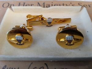 【貨物輸送無料】メンズ佩び物― パイロットカフリンクタイピンrare irvin pilots cuff links amp; tie pin with mod photos provenance raf interest