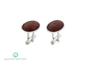 【貨物輸送無料】メンズ添え物― バルトスターリングシルバーカフスボタンnatural baltic amber sterling silver 925 cufflinks hand engraving