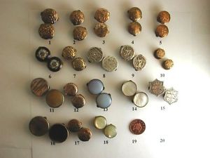 【送料無料】メンズアクセサリ―　ビクトリアアンティークゴールドシルバーエナメルモップガラスカフスボタンselection of victorian antique goldsilver, enamelled, mop, glass etc cufflinks