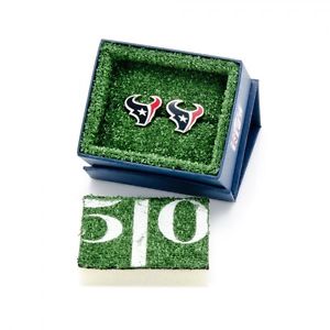 【貨物輸送無料】メンズ佩び物― ヒューストンテキサンズカフリンクスhouston texans nfl cufflinks