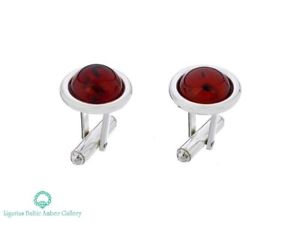 【送料無料】メンズアクセサリ―　バルトスターリングシルバーカフスボタンpersonalised natural baltic amber sterling silver 925 cufflinks hand engraving