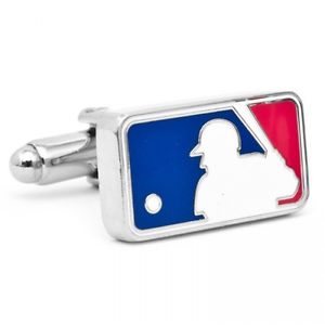 【送料無料】メンズアクセサリ―　ロゴカフリンクスmlb logo cufflinks