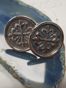 【送料無料】メンズアクセサリ―　スターリングシルバーカフリンクス925 sterling silver cufflinks