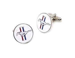 【送料無料】メンズアクセサリ―　ムスタングカフリンクスmustang cufflinks
