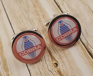 【送料無料】メンズアクセサリ―　シェルビーコブラカフスリンクshelby cobra cufflinks