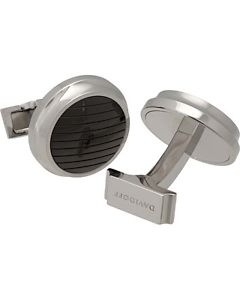 【送料無料】メンズアクセサリ―　david veleroカフスリンクmsrp350ブラックpvd
