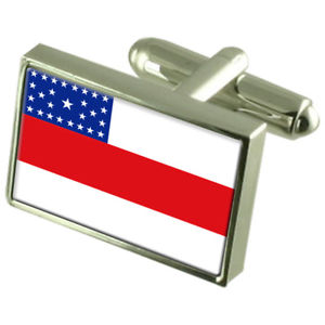 【送料無料】メンズアクセサリ―　アマゾナススターリングフラグカフスリンクamazonas sterling silver flag cufflinks 27,365円