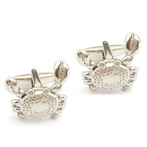 【送料無料】メンズアクセサリ―　ボックス×カフスボタンカニdetailed crab with moving claws cufflinks presented in a box x2aj609
