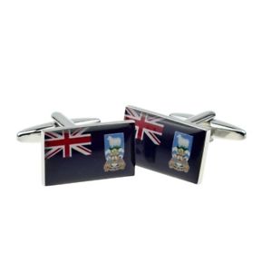 【送料無料】メンズアクセサリ―　フォークランド×フラグカフスボタンfalkland islands flag cufflinks presented in a box x2bocf088