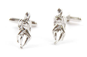 【送料無料】メンズアクセサリ&mdash;　シルバーオージーカフスボタンデザイン￥delfina delettrez silver orgy cufflinks 2 design rrp 224 bcf58｜hokushin