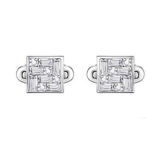 【送料無料】メンズアクセサリ&mdash;　スワロフスキーメンズカフスボタンswarovski 5182048 mens cufflinks uk｜hokushin