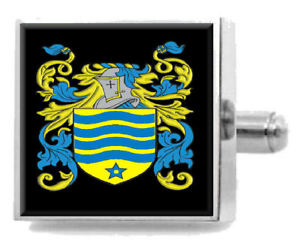 【送料無料】メンズアクセサリ―　イギリスカフスボタンボックスworkesley england heraldry crest sterling silver cufflinks engraved box