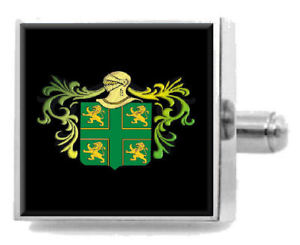 【送料無料】メンズアクセサリ―　アトキンソンアイルランドスターリングカフスリンクatkinson ireland heraldry crest sterling silver cufflinks engraved box