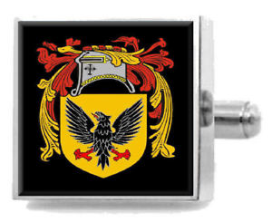 【送料無料】メンズアクセサリ&mdash;　カレンスターリングカフスリンクメッセージボックスcullen england heraldry crest sterling silver cufflinks engraved message box｜hokushin