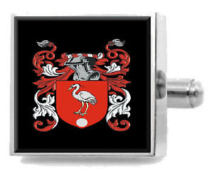 【送料無料】メンズアクセサリ―　イギリスカフスボタンボックスgolightly england heraldry crest sterling silver cufflinks engraved box