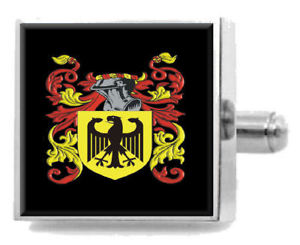 【送料無料】メンズアクセサリ―　スコットランドカフスボタンボックスkincade scotland heraldry crest sterling silver cufflinks engraved box