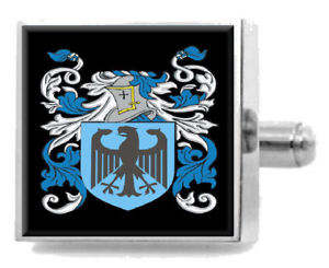 【送料無料】メンズアクセサリ―　イギリスカフスボタンボックスzeffeley england heraldry crest sterling silver cufflinks engraved box
