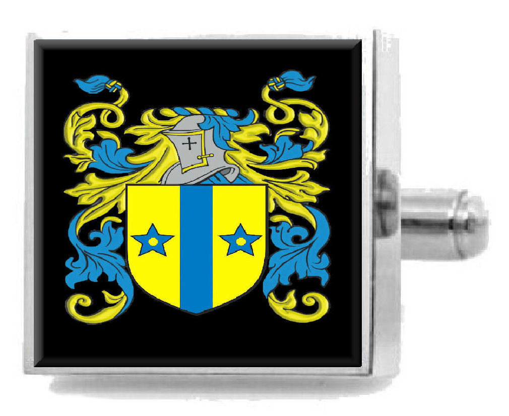 【送料無料】メンズアクセサリ―　スコットランドカフスボタンボックスmacqueen scotland heraldry crest sterling silver cufflinks engraved box