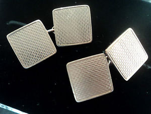【送料無料】メンズアクセサリ— ローズゴールドボックスアールデコカフスボタンバーミンガムメッキattractive 9ct rose gold art deco cufflinks 1928 birmingham in box not plated|hokushin