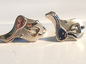 【貨物輸送無料】メンズ添え物― ディーキンフランシスサドルカフリンクスdeakin and amp; francis saddle cufflinks