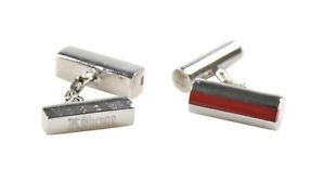 【貨物輸送無料】メンズ付属物― ナポリカフスリンクしろがね色kiton naples cufflinks cufflink 925 silver silver gem07