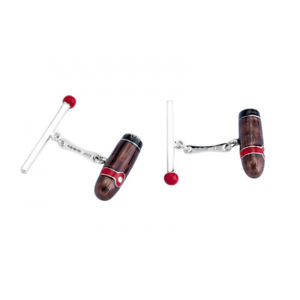 【送料無料】メンズアクセサリ&mdash;　シガーマッチカフリンクスsterling silver cigar amp; match cufflinks｜hokushin