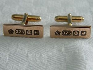 【貨物輸送無料】メンズ付属品― ウェールズカフスリンクclogau 9コンピュータ断層撮影法 welsh gold hallmark cufflinks rrp 1,10000