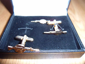 【送料無料】メンズアクセサリ―　イギリスレフライフルセットフォークランドbritish army slr rifle cufflink lapelpin setfalklands 20,860円