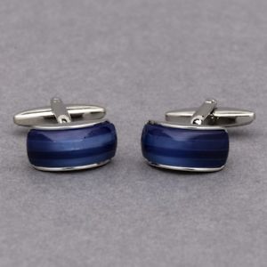 【送料無料】メンズアクセサリ&mdash;　サファイアカフスボタンravishing sapphire cufflinks｜hokushin