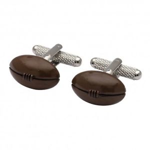【送料無料】メンズアクセサリ―　ビンテージラグビーボールカフリンクスvintage rugby ball cufflinks