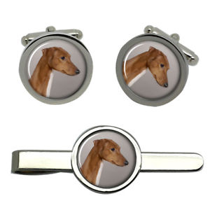 送料無料 メンズアクセ Azawakhハウンドドッグラウンドカフスリンクネクタイピンセットazawakh Hound Dog Round Cufflink And Tie Clip Set Dugasdental Com