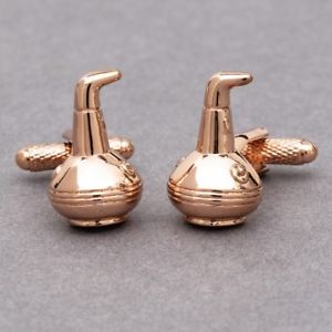 【送料無料】メンズアクセサリ— ウイスキーカフリンクスwhiskey still cufflinks|hokushin
