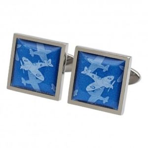 【送料無料】メンズアクセサリ―　カフリンクスmagnificent spitfires cufflinks