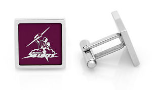 【送料無料】メンズアクセサリ―　メルボルンnrlカフスリンクステンレスクリスマスエッチングmelbourne storm nrl cuff links stainless steel etched fathers day christmas gift
