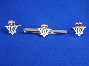 【送料無料】メンズアクセサリ― カフリンクタイグリップクリップセット5th inniskilling dragoon guards cuff link and tie grip  clip set