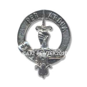 【貨物輸送無料】メンズ付属物― アートピューターマッキンタイアカフリンクススコットランドart pewter macintyre clan crest cufflinks cclc62 scottish