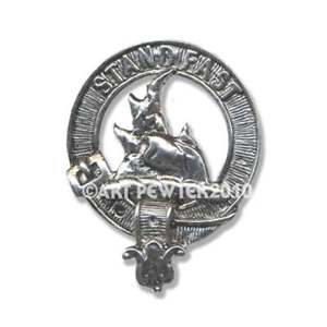 【貨物輸送無料】メンズ付属物― アートピューターカフリンクススコットランドart pewter grant clan crest cufflinks cclc30 scottish