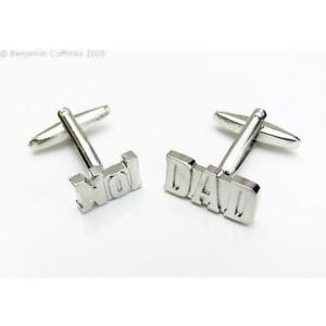 【貨物輸送無料】メンズ佩び物― カフリンクスno 1 dad 2 cufflinks