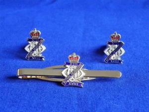 【送料無料】メンズアクセサリ― ロイヤルカフリンクタイグリップクリップセット13th  18th royal hussars cuff link and tie grip  clip set