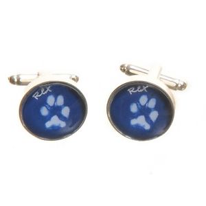 【送料無料】メンズアクセサリ&mdash;　ペットプリントカフスボタンプリントカフスボタンペットpet paw print cufflinks dog or cat paw print cufflinks ideal for a pet lover｜hokushin
