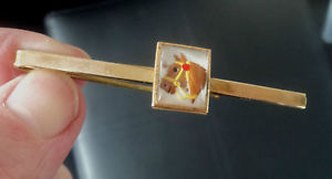 【送料無料】メンズアクセサリ&mdash;　ビンテージタイピンレースvintage horse tie pin tiepin racing hunting equestrian｜hokushin