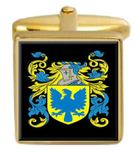 【送料無料】メンズアクセサリ―　スコットランドカフスボタンボックスコートmalcolm scotland family crest surname coat of arms gold cufflinks engraved box