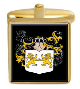 【送料無料】メンズアクセサリ―　コリンズイングランドカフスボタンボックスコートcollins england family crest surname coat of arms gold cufflinks engraved box 16,546円