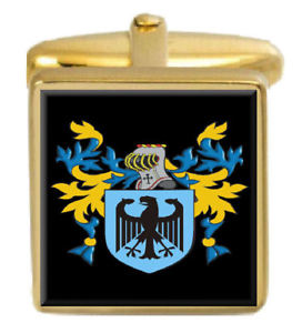 【送料無料】メンズアクセサリ―　スコットランドカフスボタンボックスセットファミリークレストコートedington scotland family crest coat of arms heraldry cufflinks box set engraved