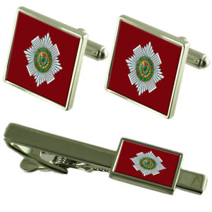 【送料無料】メンズアクセサリ―　タイクリップカフスボタンarmy scots guards tie clip cufflinks matching set